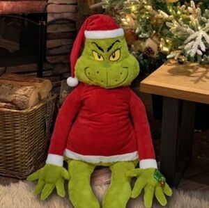 NWT 48in Tall Grinch Christmas Giant Plush stuffed Dr. Seuss Decor